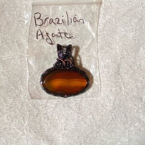 Brazilian Agate Pendant